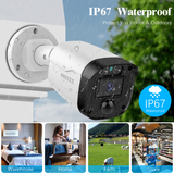 {Full HD 5MP Definition} Wired Security Camera System Outdoor Home Video Surveillance Cameras CCTV Camera Security System Outside Surveillance Video Equipment Indoor
