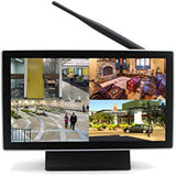 5.0MP Wireless Surveillance Monitor NVR 10 Inch Screen