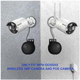 4pcs Extended Speaker, Fit with OOSSXX Wireless 3MP Camera and POE Camera