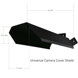 Cubierta protectora universal para cámara de seguridad contra sol y lluvia, protectora para cámara exterior tipo domo/bala