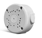 Caja de empalme universal para montaje de cámara de seguridad tipo bala (paquete de 1), resistente al agua, para cámara IP, montaje en pared o techo, de aluminio
