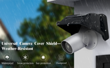 Cubierta protectora universal contra sol y lluvia para cámaras de seguridad, protección para cámaras de exterior tipo domo/bala